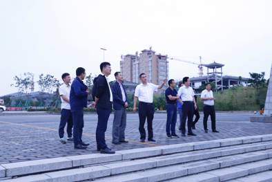產(chǎn)業(yè)黨委書記曹智一行赴渭南鹵陽(yáng)湖產(chǎn)業(yè)綜合開發(fā)區(qū)管委會(huì)參觀調(diào)研