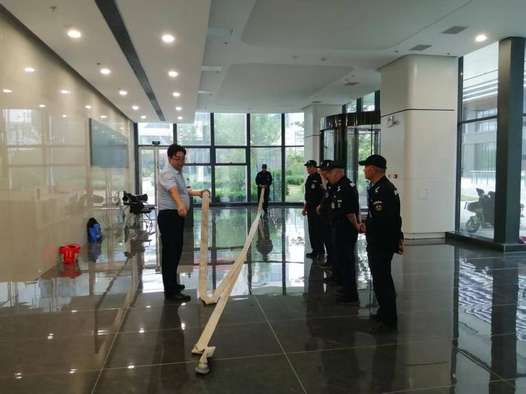 以練筑防，西電科技園立體聯動孵化器園區開展季度消防演練活動